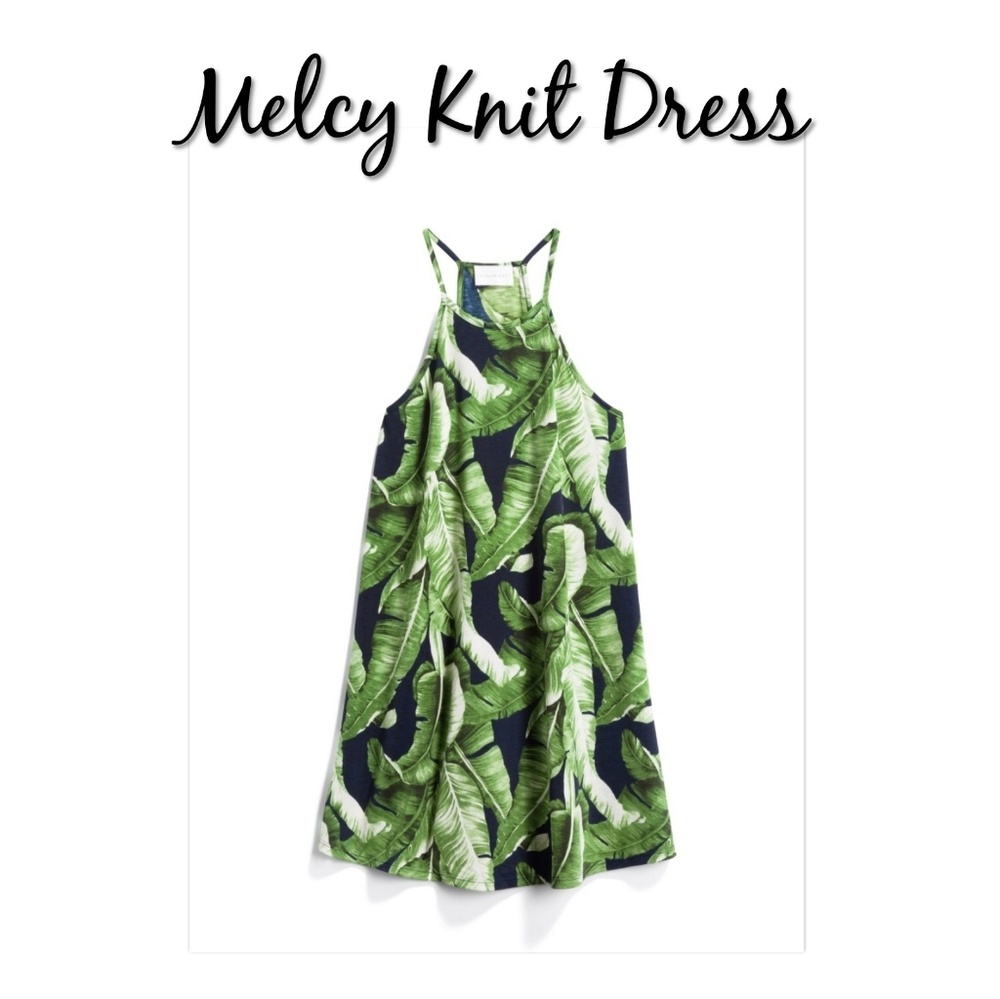 French Grey Melcy Knit Dress